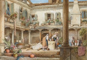 Abbazia San Gregorio, Venedig von Myles Birket Foster